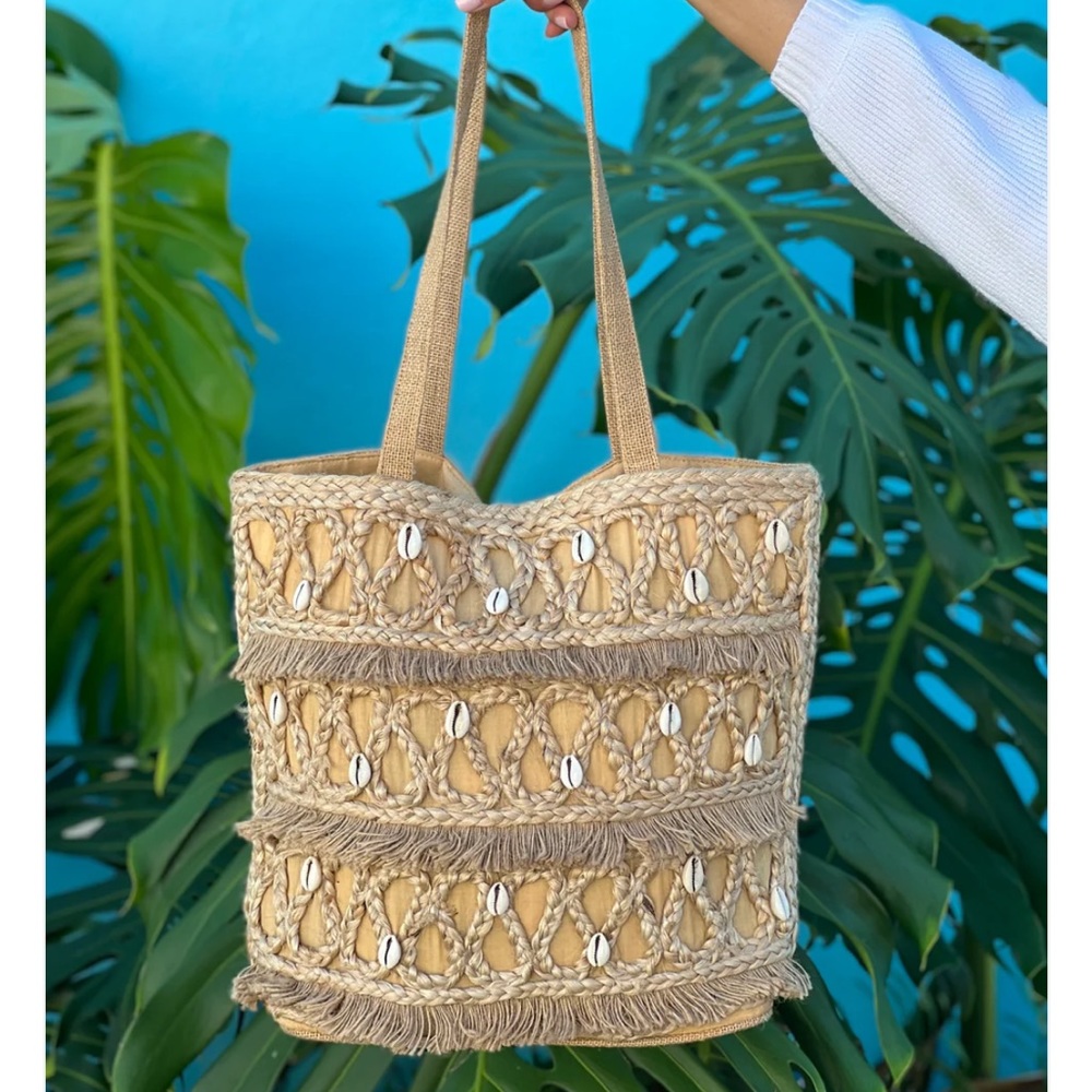 Salt+Umber SeaShell tote